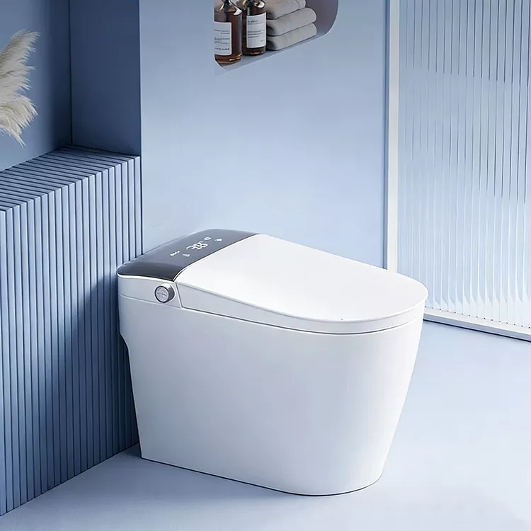 Suure ekraaniga digitaalse ekraaniga nupp Smart WC