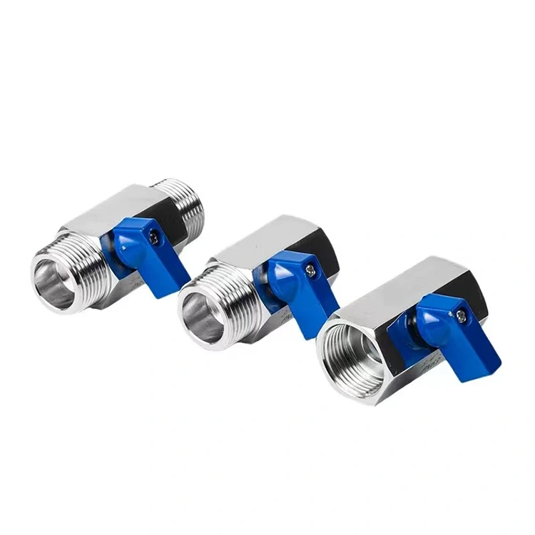 Spetsiaalne minikuulkraan HVAC-i ja gaasi jaoks