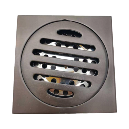 Titanium Grey Shield Square Floor Dren